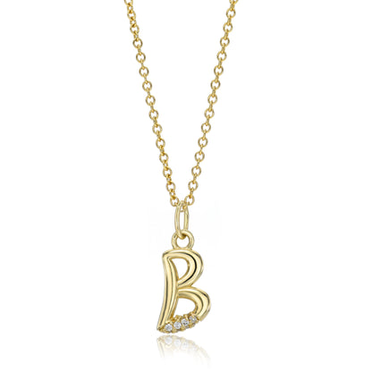 Alphabet Charm Necklace