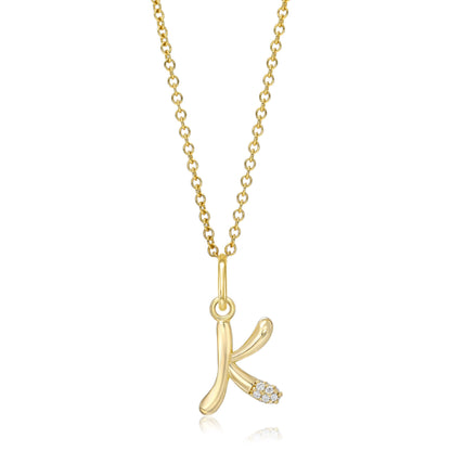 Alphabet Charm Necklace